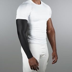 Sleefs Basic Black Compression Arm Sleeve (NEW)